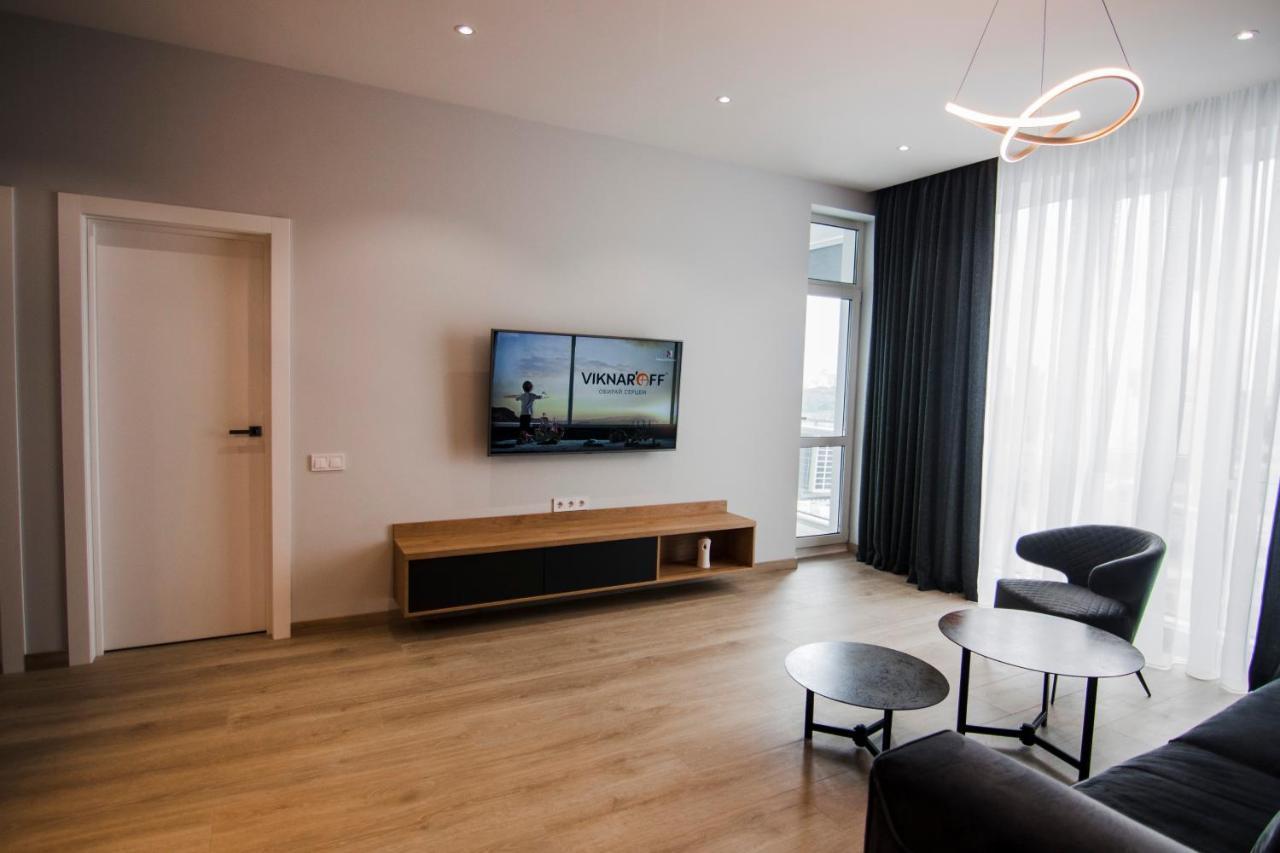 Royal Tower Residence Big Vip Apartment In Center Floor 27 基輔 外观 照片
